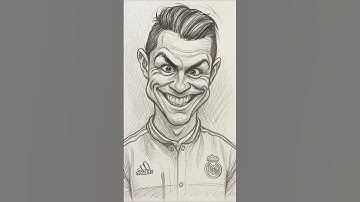 Funniest Ronaldo Video | Caricature #shorts