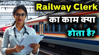 Railway Clerk ka kya kaam hota hai | Train Clerk kya hota hai |Railway Clerk|Train Clerk Job Profile