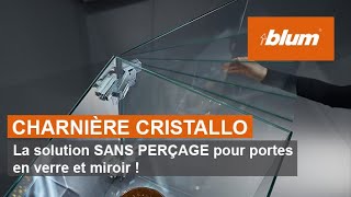 CRISTALLO : La charnière pour portes en verre et miroirs | Blum