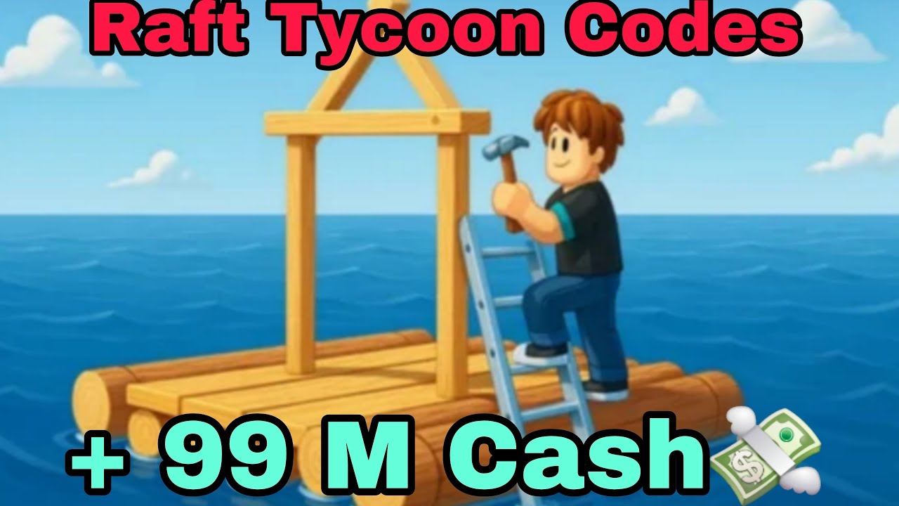 ALL WORKING CODES For Raft Tycoon November 2025 - Roblox Raft Tycoon Codes 2025 - 99 M Cash 💸 
