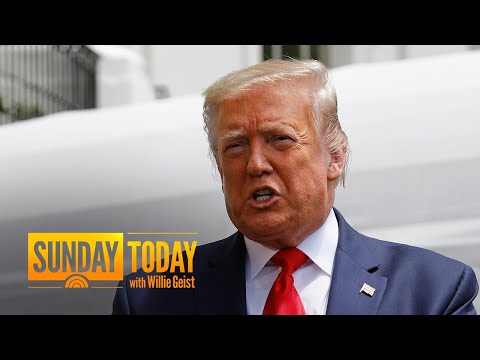 President Trump Blames Violent Protests On ‘Radical Left Bad People’ | Sunday TODAY