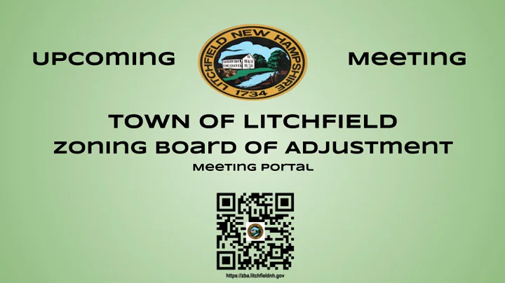 Zoning Board of Adjustment Meeting - 11/17/2025