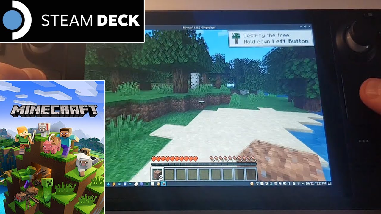 Playing Minecraft Java Edition on the Steam Deck - Pi My Life Up