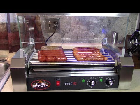Video: Roller Grill (23 Foto): Pilih Roller Untuk Menggoreng Sosis Dan Hot Dog, Suhu Apa Yang Harus Dipilih Dan Bagaimana Cara Membersihkannya