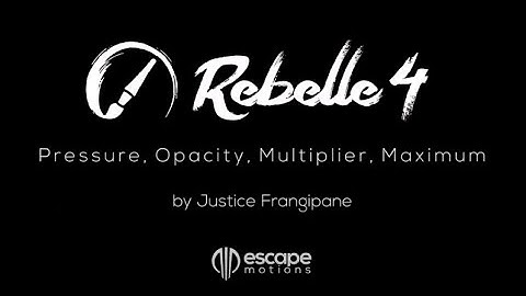 Rebelle 4 Brush Creator - Pressure, Opacity, Multiplayer, Maximum