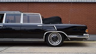 1977 MercedesBenz 600 Pullman State Landaulet the definition of luxury