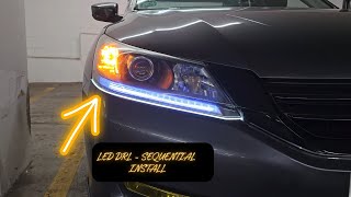 How To Install Led Drl Sequential Lights