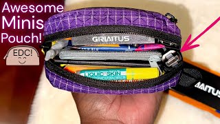 Whats In My Little Mini Bag? Zip Pouch Edc Essentials Wimb?