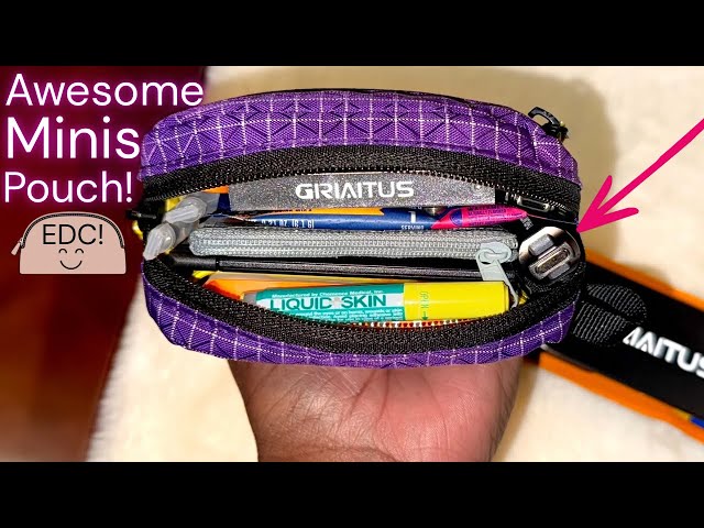 What's in my little mini Bag?! 💕 Zip Pouch EDC Essentials! WIMB