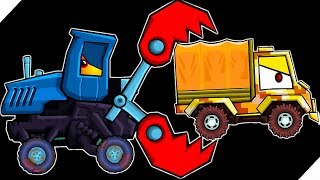 СУПЕР ТРАКТОР - Игра Car Eats Car 3 Хищные машинки # 10 Игра про машинки, гонки. Игры 2018 СУПЕР ТРАКТОР - Игра Car Eats Car 3 Хищные машинки # 10 Игра про машинки, гонки. Игры 2018