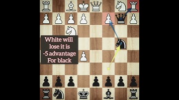 WIN IN 8 MOVES: The Englund Gambit #shorts