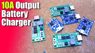 USB Battery charger + 10A BMS - Interesting, right