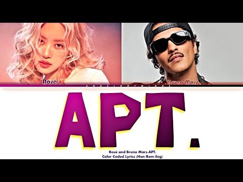 Rosé and Bruno Mars- APT. (Color Coded Lyrics HAN/ROM/ENG)