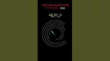 See the ball bounce inside rings! #GameDev #Bounce #Physics Realistic physics with bouncing ball 39