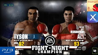 Fight Night Champion Game Test | RPCSX UI Android Patch Manager | Snapdragon 8 Gen 2 | PS3 Emulator