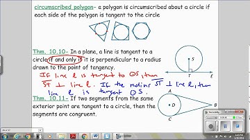 Geo: Unit 10 Day 4- Tangents