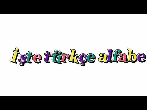 Turkish Alphabet Song (CapCut Version)
