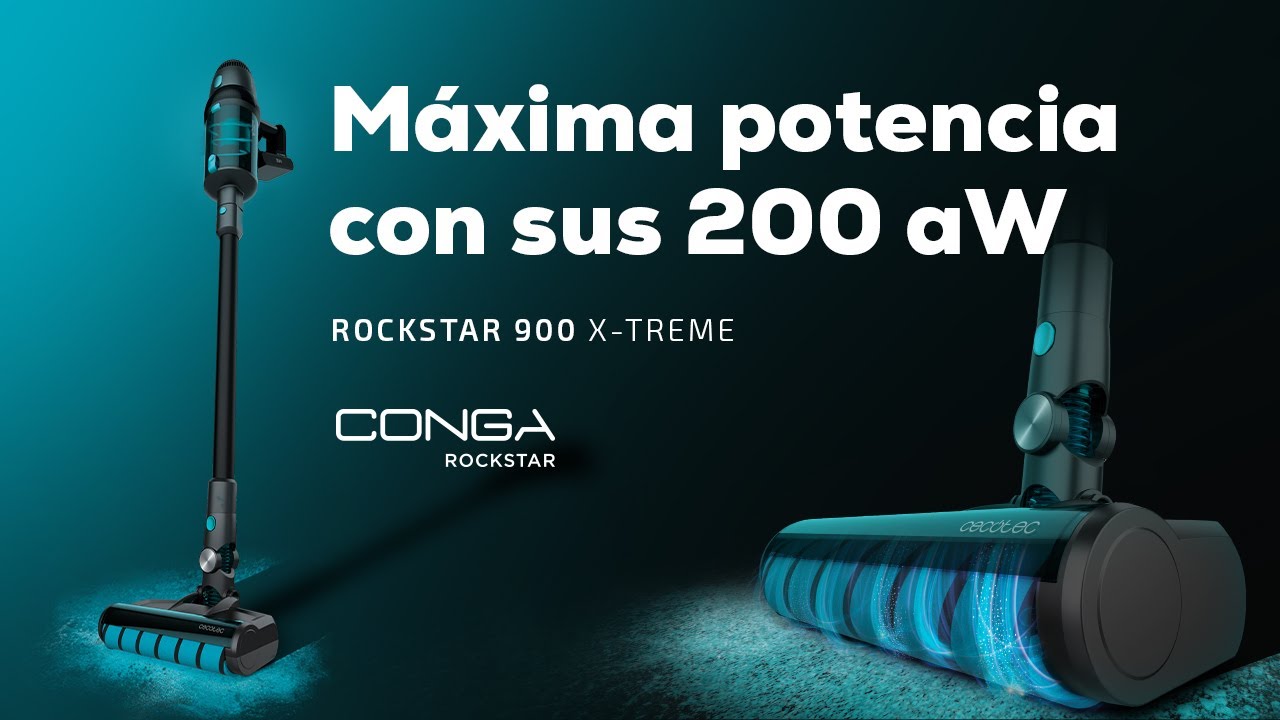 Aspiradora sin Cable CECOTEC Conga Rockstar 3500 Storm Jalisco