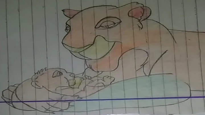 Lion Drawing, Painting and Coloring for Kids & Toddlers | Drawing Basics #219