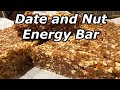 Delicious Date and Nut Energy Bars - Twisted Mikes