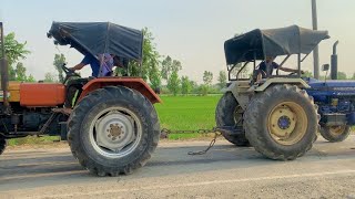 5911 vs 6055 #farmtrack  tochan mukabla #sidhumoosewala #hmt5911  #trending #tochan