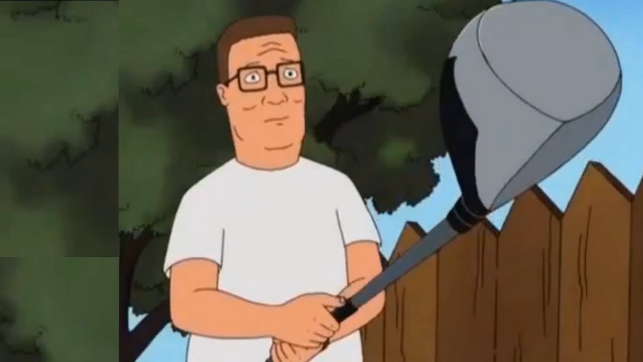 King of the Hill - Hank used Golf Clubs of a Convicted Murderer