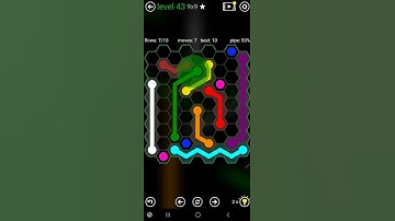 How To Solve Flow Free Hexes Jumbo Interval Pack Level 43 Board Walk Through Solution Walkthrough