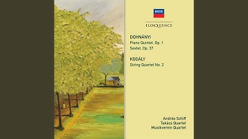 Kodály: String Quartet No. 2, Op. 10: 2 .Andante. Quasi recit. Andante con moto. Allegro giocoso