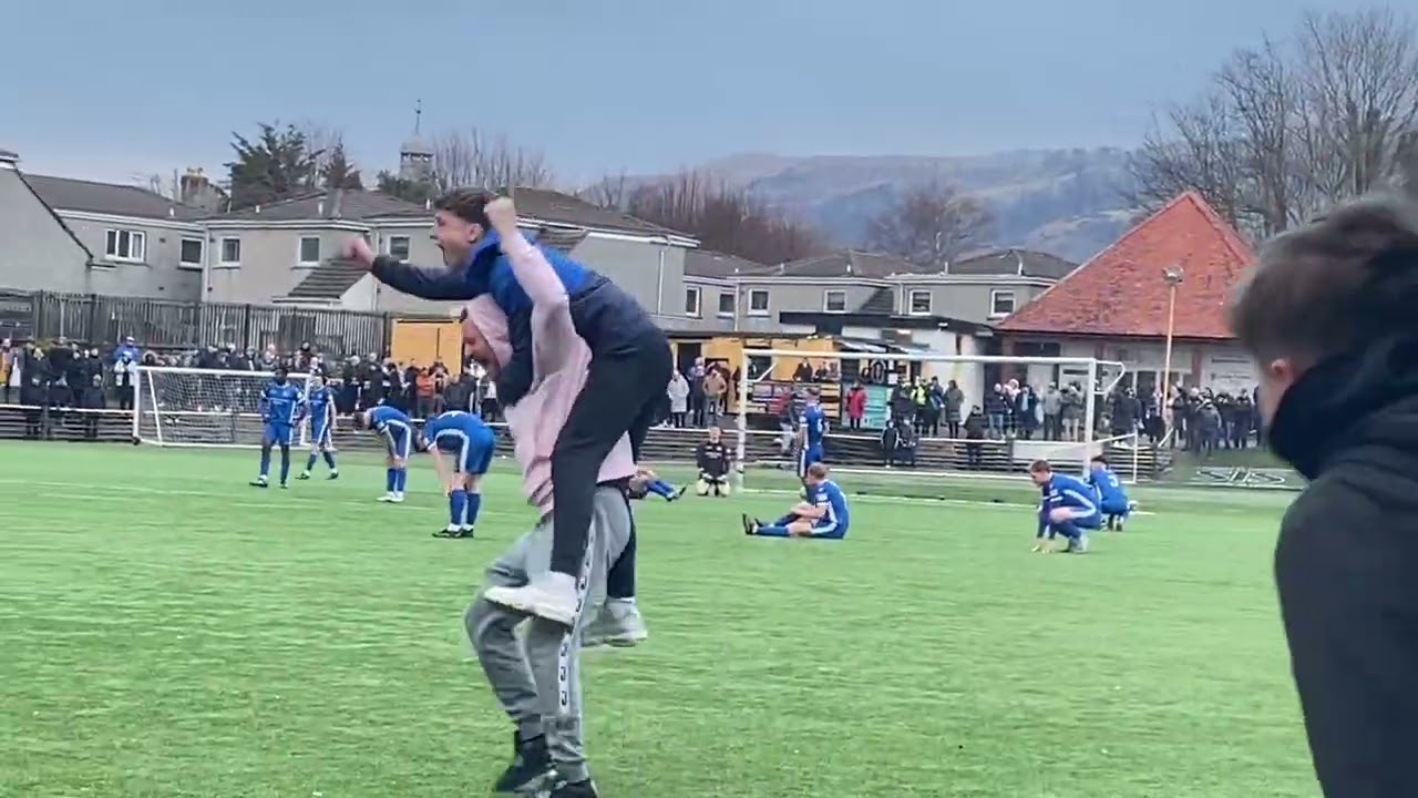 Sean McLeod winning goal for Largs Thistle v Armadale