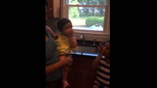 8/16/15 - Playing with Sonia and Sarina