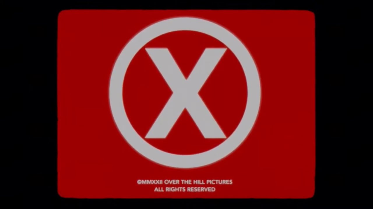 X (2022) end credits