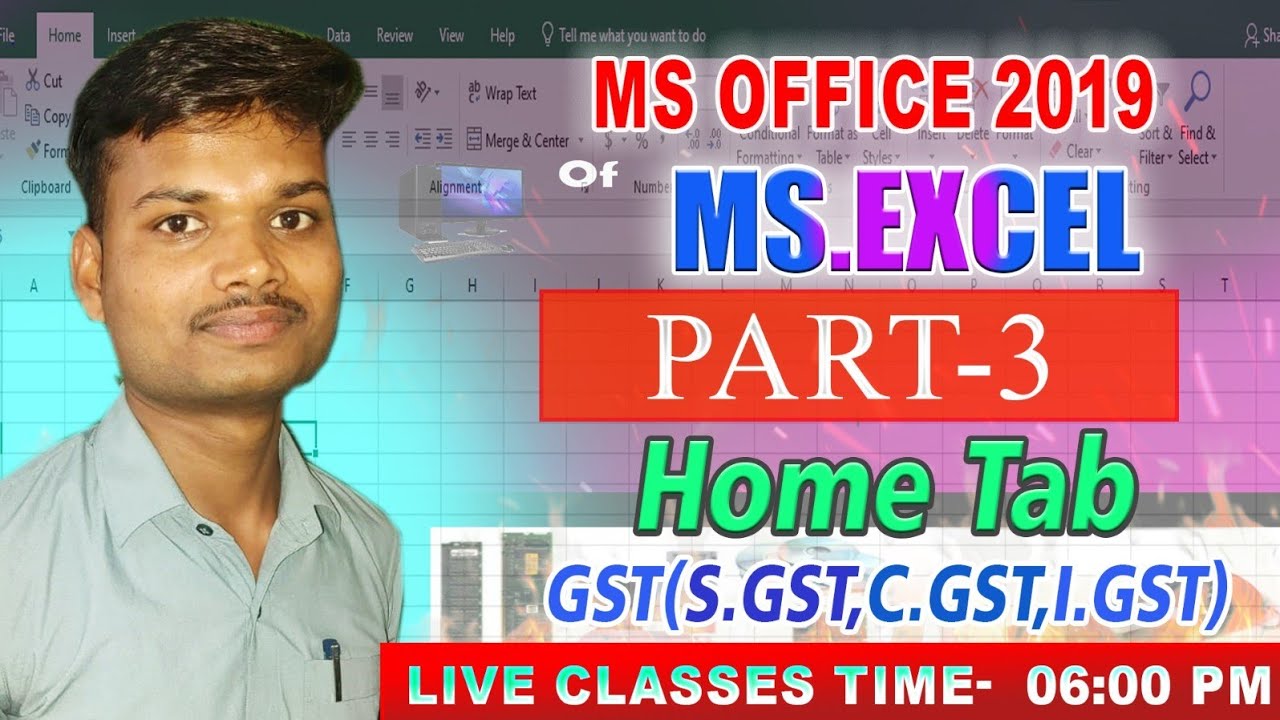 💯🤪👏Microsoft Excel complete Home Tab in Hindi Microsoft Excel tutorial ...