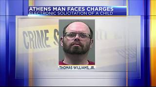 Athens man arrested for soliciting photos from 15-year-old