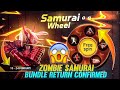 ZOMBIE SAMURAI BUNDLE CONFIRMED FOR ALL SERVERS 🔥😱 | ZOMBIE SAMURAI BUNDLE RETURN | FF TODAY EVENT