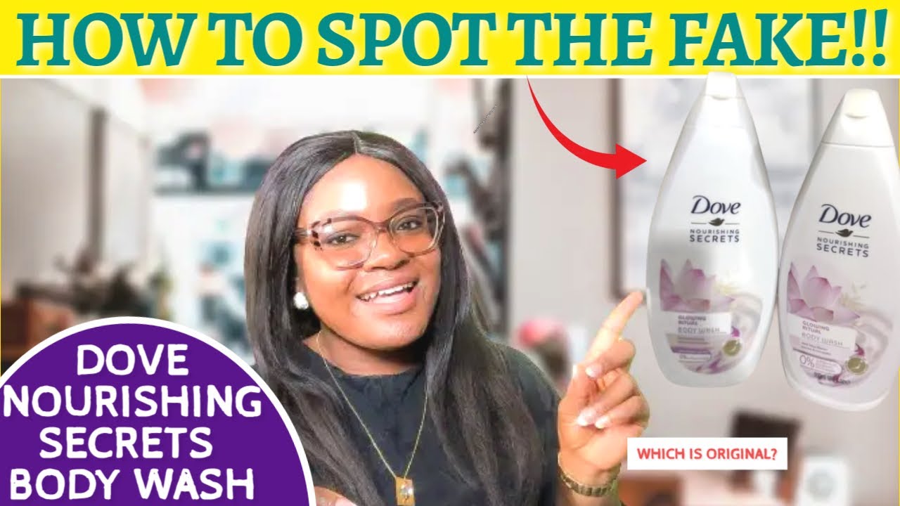 Новое: как отличить подделку от оригинала для мытья тела Dove — Dove Nourishing Secrets