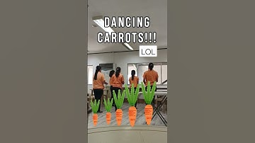 Look! Dancing Carrots! LOL 🤣 #dance #carrot #lol #viral #viralvideo #shorts #shortvideo #funny
