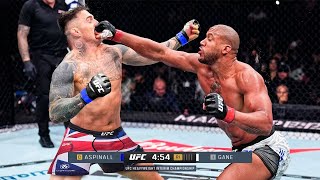 Tom Aspinall vs Ciryl Gane! POWERFUL BLOW! #ufc #ufc321 #mma #aspinall