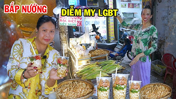 Độc lạ bắp nướng Diễm My có món tốp mỡ ăn là ghiền - DIVA Cát Thy - Ẩm thực Cha Rồng