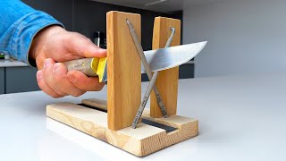С помощью простого инструмента ваши ножи станут бритвенно острыми!