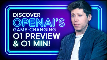 SHOCKING TRUTH About O1 PREVIEW and O1 MINI By SAM ALTMAN