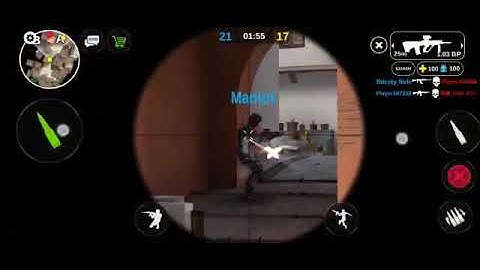 Intense gameplay - Counter Attack Multipyaler FPS Android game