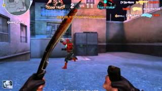 Crossfire Vietnam: FN M249 MINIMI-XMAS HMX quickplay (ft. RonBWL) part 2: Commando's failure!