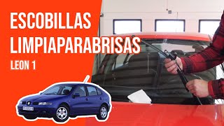 Cómo cambiar los escobillas limpiaparabrisas Leon 1 🌧 