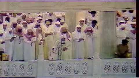 ركعة كاملة من تهجد الحرم المكي ليلة 28-9-1407هـ الشيخ علي جابر من سورة الأعراف