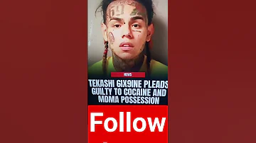Tekashi 6ix9ine Pleads Guilty Yo Cocaine MDMA Possession 6ix9ine Tekashi69 