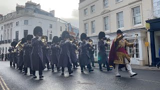 Changing the Guard in Windsor -20.1.2024 Band of the Grenadier Guards