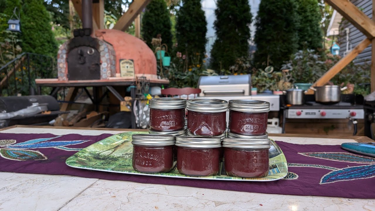 Mermelada de UVA envasada                        paso a paso