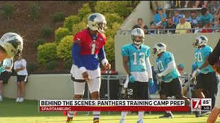 Panthers training camp prep