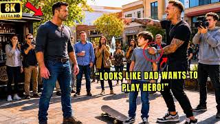 A Single Dad Undercover Navy SEAL Humiliates a Famous Black Belt Who Tried to Bully His Kid!