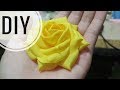 DIY | Cara Membuat Mawar Cubit Asahi | Tutorial Fabric Flower | Rose